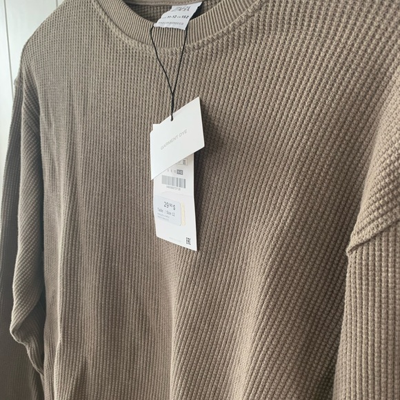 Zara long sleeve ribbed shirt size children’s 12. - Picture 4 of 4